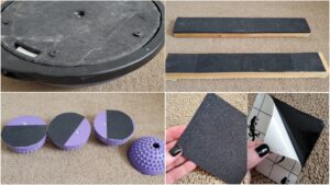 Examples of how Grip Tape can be used on canine fitness equipment